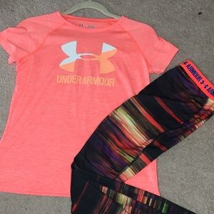Girls under armour outfit